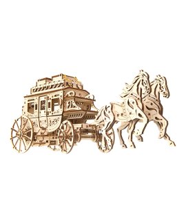 Ugears Carruagem Stagecoach Puzzle 3D 70045