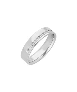 Pereirinha Emoção Joia Anel Aliança Ouro 19.2K e Diamantes Mulher 71M0115AD