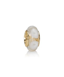 Pandora White Spot Joia Conta Mulher 750406