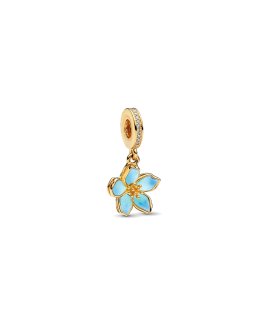 Pandora Blue Blossom Joia Conta Pendente Pulseira Mulher 760667C01