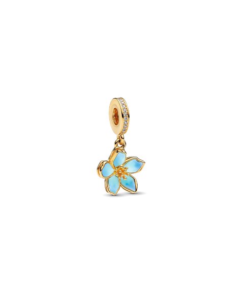 Pandora Blue Blossom Joia Conta Pendente Pulseira Mulher 760667C01