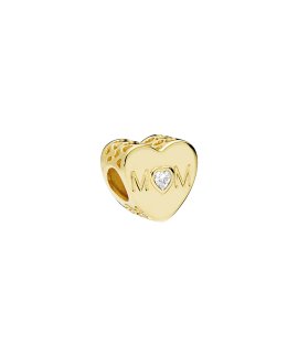 Pandora Shine Mother Heart Joia Conta Mulher 761881CZ