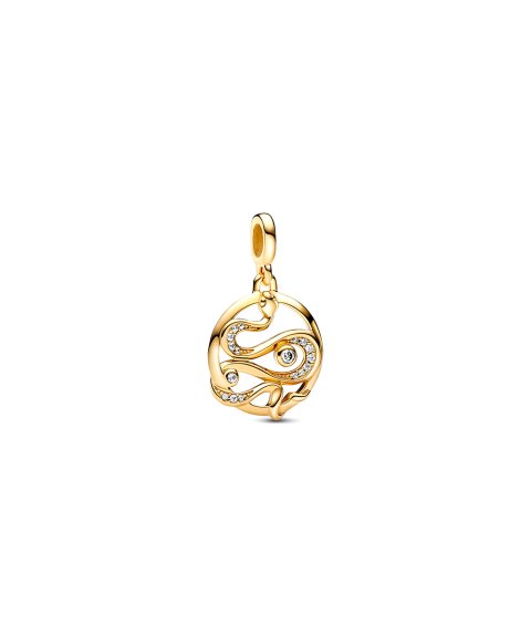 Pandora ME Pavé Snake Medallion Joia Pendente Pulseira Mulher 762301C01