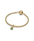 Pandora Four-Leaf Clover Joia Conta Pendente Pulseira Mulher 762751C01