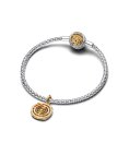 Pandora Shine Game of Thrones Spinning Astrolabe Joia Conta Pendente Pulseira Mulher 762971C01