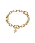 Pandora ME Sparkling Cross Mini Joia Conta Pendente Pulseira Cruz Mulher 763044C01