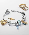 Pandora Shine Disney Cinderella´s Carriage and Heart Joia Conta Pendente Pulseira Mulher 763072C01