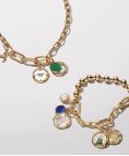 Pandora ME Green Engravable Mini Medallion Joia Conta Pendente Pulseira Mulher 763389C01