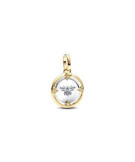 Pandora ME Bee Medallion Joia Conta Pendente Pulseira Mulher 763417C01