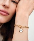Pandora ME Bee Medallion Joia Conta Pendente Pulseira Mulher 763417C01