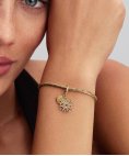 Pandora Sparkling Firework Double Joia Conta Pendente Pulseira Mulher 763512C01