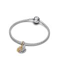 Pandora Splittable Sun and Moon Joia Conta Pendente Pulseira Mulher 763585C01