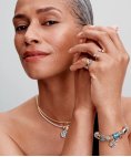 Pandora Sparkling Crossover Star Joia Conta Mulher 763590C01
