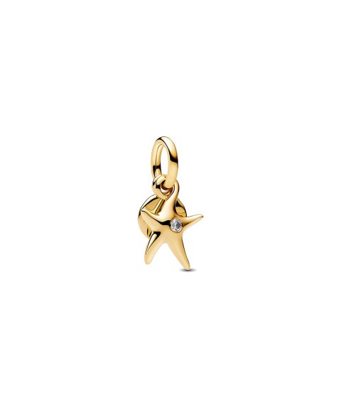 Pandora Starfish Double Dangle Joia Conta Pendente Pulseira Mulher 763892C01