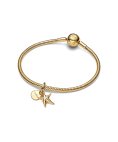 Pandora Starfish Double Dangle Joia Conta Pendente Pulseira Mulher 763892C01