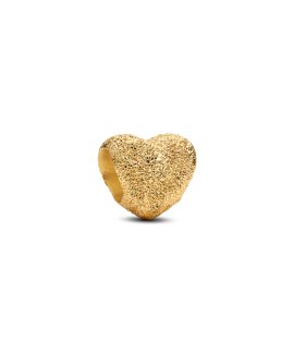 Pandora Mini Textured Heart Joia Conta Mulher 764000C00