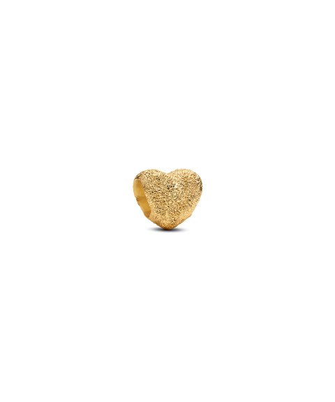 Pandora Mini Textured Heart Joia Conta Mulher 764000C00