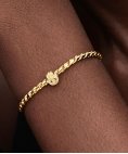 Pandora Mini Textured Hamsa Hand Joia Conta Mulher 764042C00