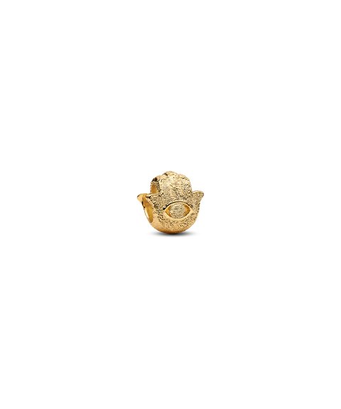 Pandora Mini Textured Hamsa Hand Joia Conta Mulher 764042C00