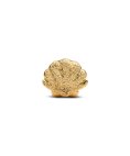 Pandora Mini Textured Shell Joia Conta Mulher 764057C00 Pandora Mini Textured Shell Joia Conta Mulher 764057C00