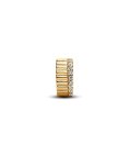 Pandora Ribbed Joia Conta Clip Mulher 764078C01