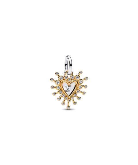 Pandora Radiant Heart Joia Conta Pendente Pulseira Mulher 764141C01