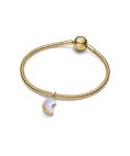 Pandora Sparkling Crescent Moon Joia Conta Pendente Pulseira Mulher 764275C01
