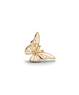 Pandora Oversized Butterfly Openwork Joia Conta Pendente Pulseira Pendente Colar Mulher 764487C01