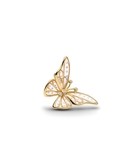Pandora Oversized Butterfly Openwork Joia Conta Pendente Pulseira Pendente Colar Mulher 764487C01