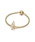 Pandora Oversized Butterfly Openwork Joia Conta Pendente Pulseira Pendente Colar Mulher 764487C01