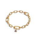 Pandora ME Blue Evil Eye Mini Joia Conta Pendente Pulseira Mulher 764609C01