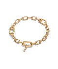 Pandora ME White Crescent Moon Mini Joia Conta Pendente Pulseira Mulher 764614C01