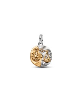 Pandora Talisman Zodiac Libra Medallion Joia Conta Pendente Pulseira Mulher 764983C01