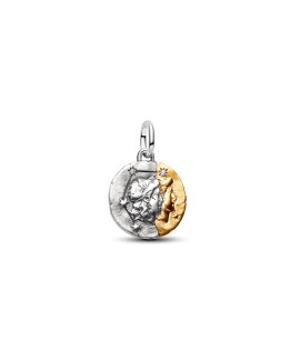 Pandora Talisman Zodiac Gemini Medallion Joia Conta Pendente Pulseira Mulher 764989C01