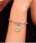 Pandora Talisman Zodiac Aquarius Medallion Joia Conta Pendente Pulseira Mulher 764990C01