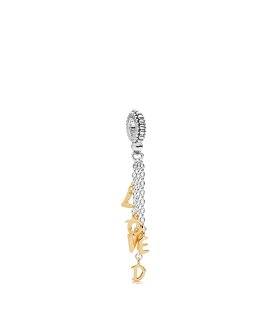 Pandora Shine Love Script Joia Conta Pendente Pulseira Mulher 767831