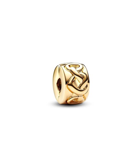 Pandora Knotted Hearts Joia Conta Clip Mulher 768035C00