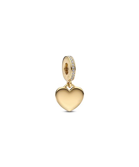 Pandora Shine Heart Tag Joia Conta Pendente Pulseira Mulher 768761C01 Pandora Shine Heart Tag Joia Conta Pendente Pulseira Mulher 768761C01