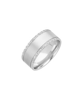 Pereirinha Emoção Joia Anel Aliança Ouro 19.2K e Diamantes Mulher 771046BAGD5