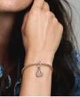 Pandora Entwined Infinite Hearts Mum Joia Conta Pendente Pulseira Mulher 781020C01