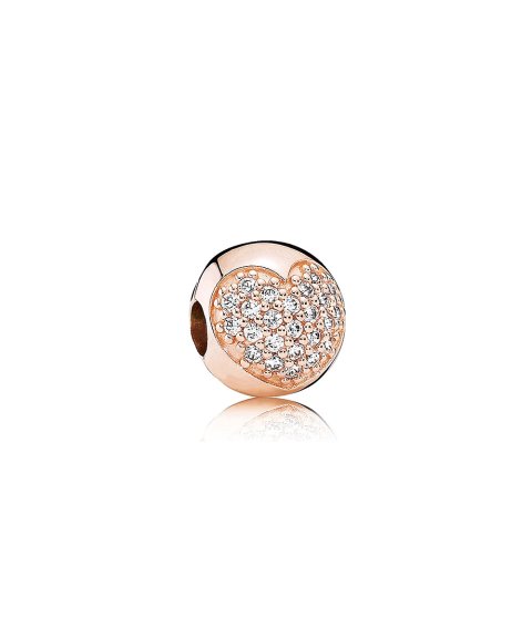 Pandora Rose Heart Joia Conta Mulher 781053CZ