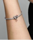 Pandora Disney Minnie Mum Heart Joia Conta Mulher 781142C01