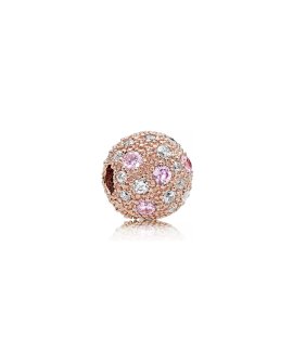 Pandora Rose Cosmic Stars Joia Conta Clip Mulher 781286PCZ