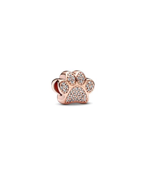 Pandora Rose Sparkling Paw Print Joia Conta Mulher 781714C01