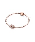 Pandora Rose Pavé and Heart Anniversary Joia Conta Mulher 781977C01