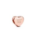 Pandora Engravable Heart Joia Conta Mulher 782015C00