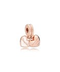 Pandora Rose Mother and Daughter Hearts Joia Conta Pendente Pulseira Mulher 782072EN23 Pandora Rose Mother and Daughter Hearts Joia Conta Pendente Pulseira Mulher 782072EN23