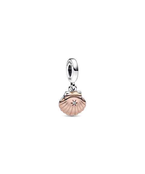 Pandora Club 2023 Sea Shell and Pearl Joia Conta Pendente Pulseira Mulher 782449C01