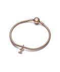 Pandora Rose Letter Z Script Alphabet Joia Conta Pendente Pulseira Mulher 782457C01