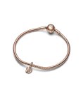 Pandora Rose Letter W Script Alphabet Joia Conta Pendente Pulseira Mulher 782481C01 Pandora Rose Letter W Script Alphabet Joia Conta Pendente Pulseira Mulher 782481C01